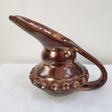 Vintage ceramic jug Vallauris signed Giraud from the 60's