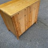 Scandinavian chest of drawers with 6 wooden drawers