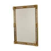 Miroir Deknudt à bords biseautés classiques, style baroque, 95 cm