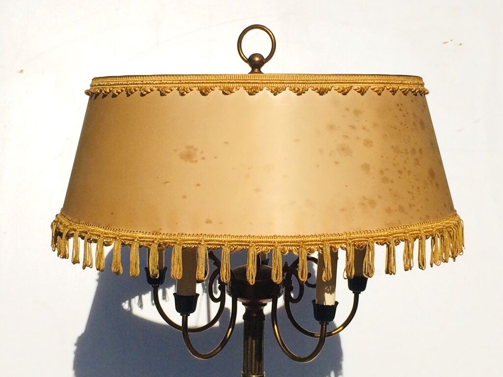 Floor lamp " Hollywood Regency ". Vintage
