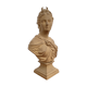 Bust En Terre Cuite Diane Chasseresse d'Apres Houdon Epoque 19th