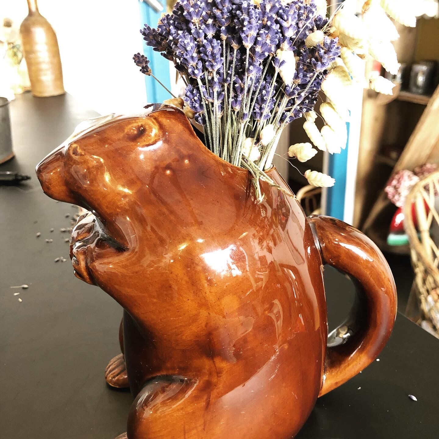 Pichet marmotte vintage