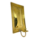 Large ScandiSca Vintage Brass Wall Candle holder  Sconce  height 34 cm