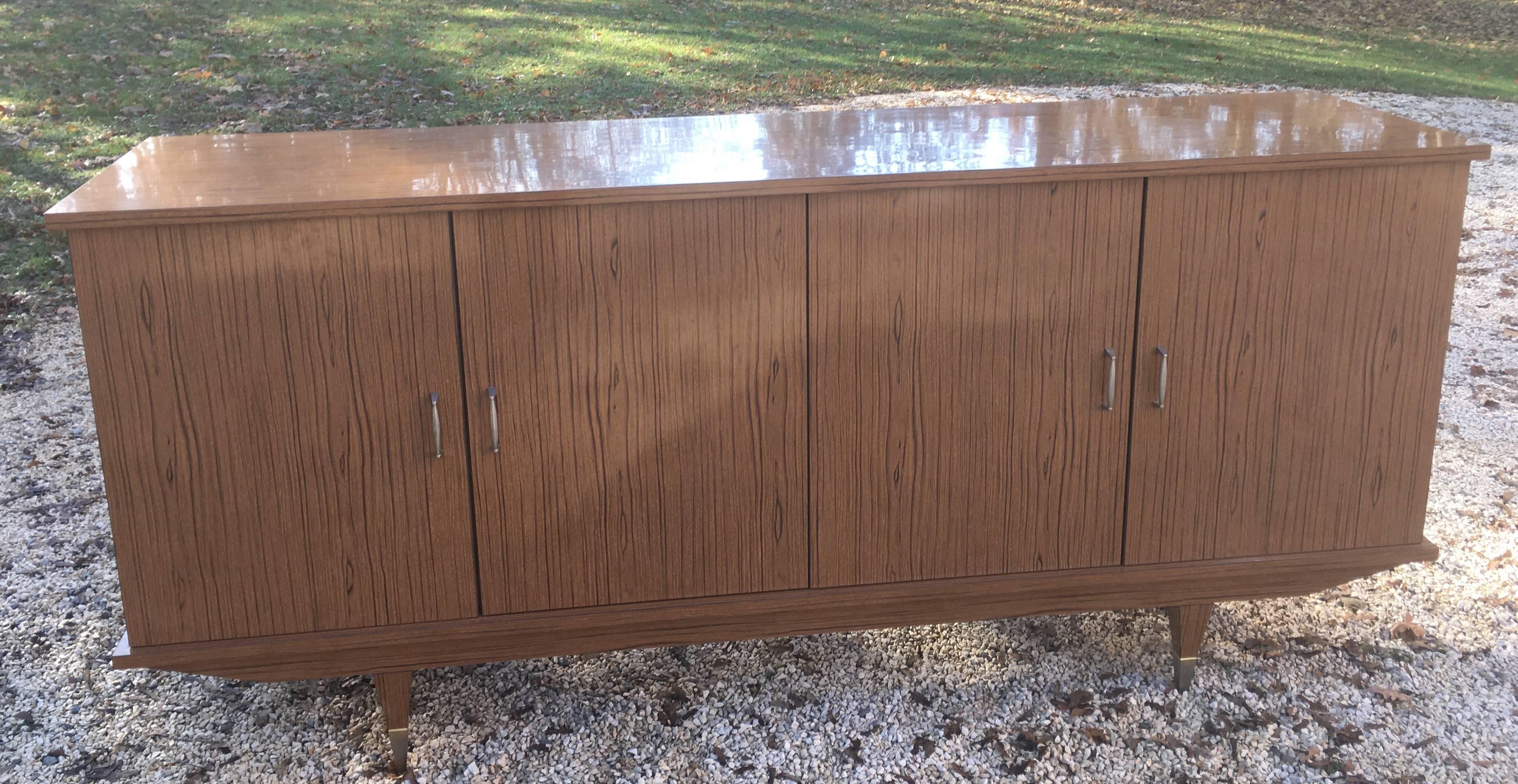 Vintage Scandinavian buffet sideboard