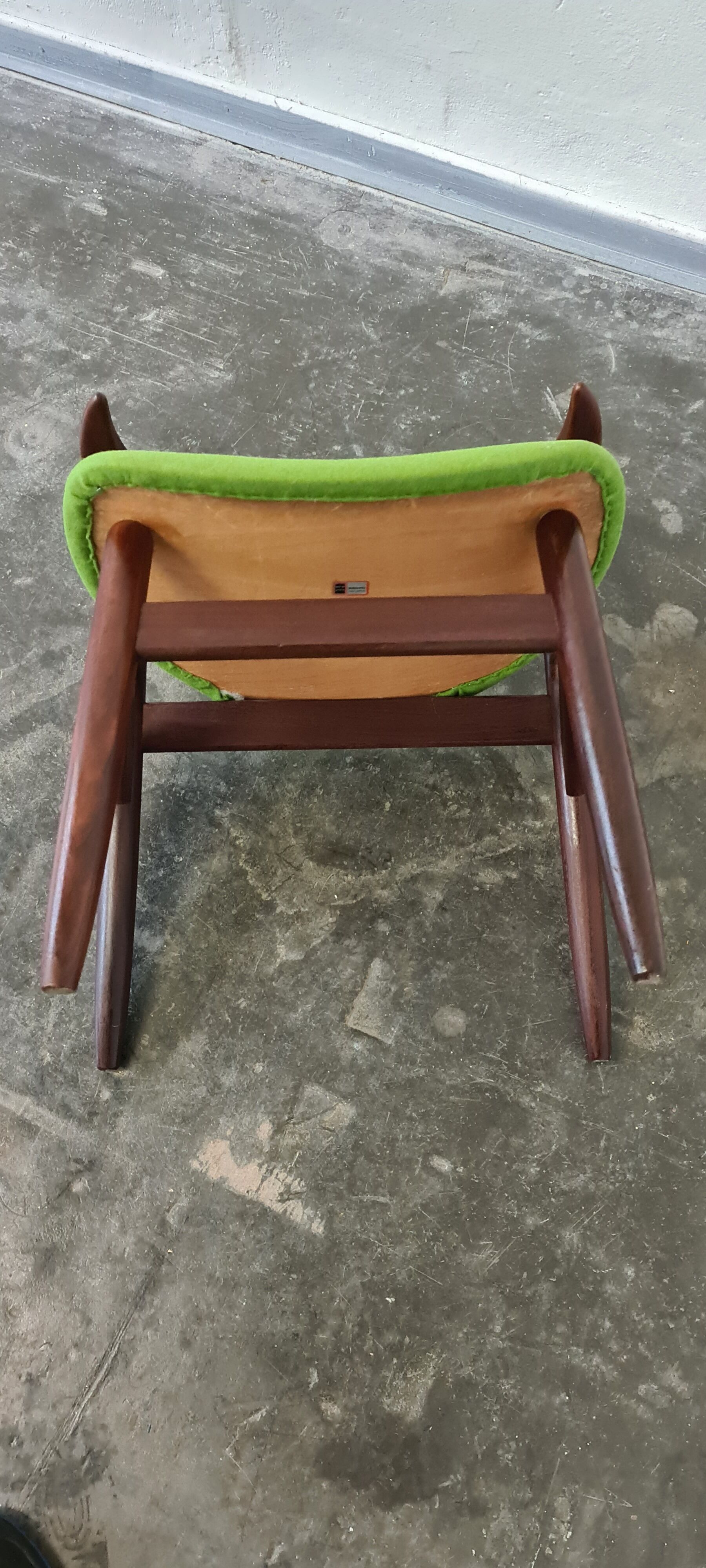 Vintage teak Dutch design dinning chair by Tijsseling for Hulmefa  Nieuwe Pekela