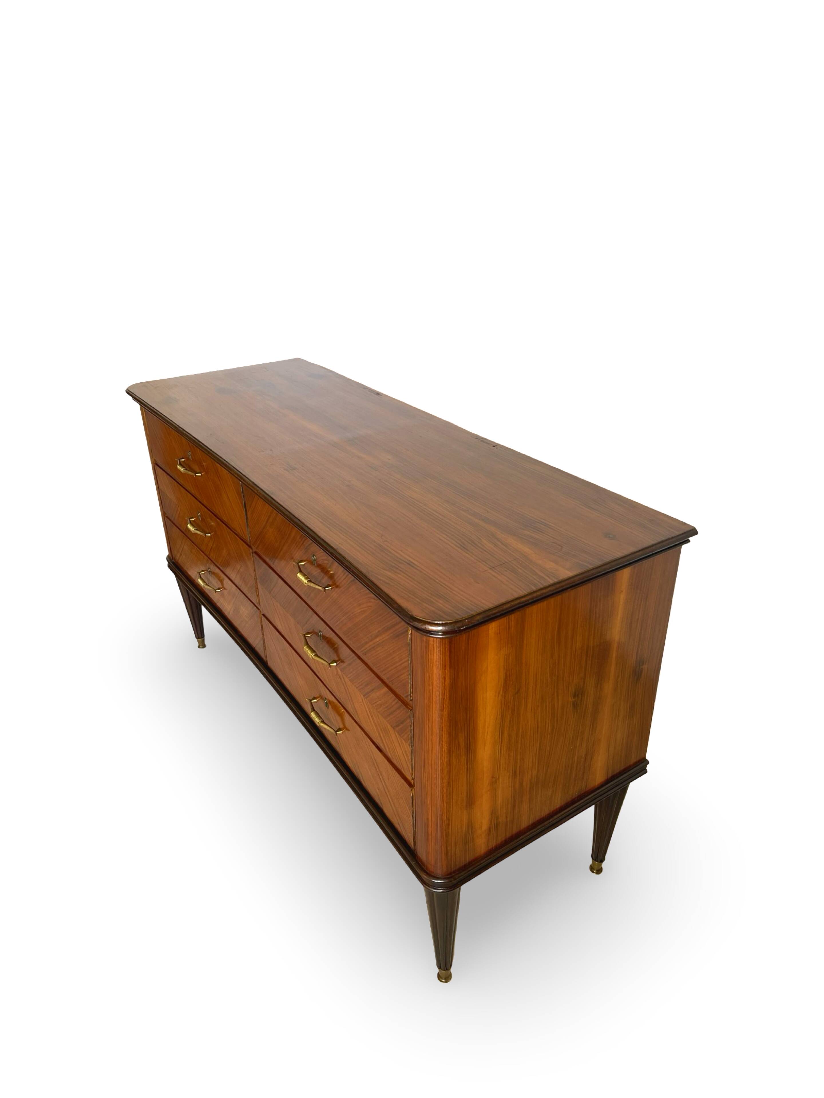An Italian chest of drawers from the mid-20th century.
