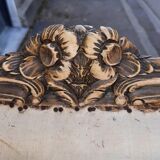 Louis XV style upholstered bed