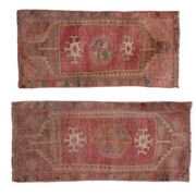 Tapis Oushak turc vintage