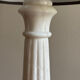 Lampe colonne en albâtre
