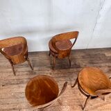Series of 8 Baumann seagull chairs