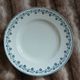 6 antique flat plates in ironstone