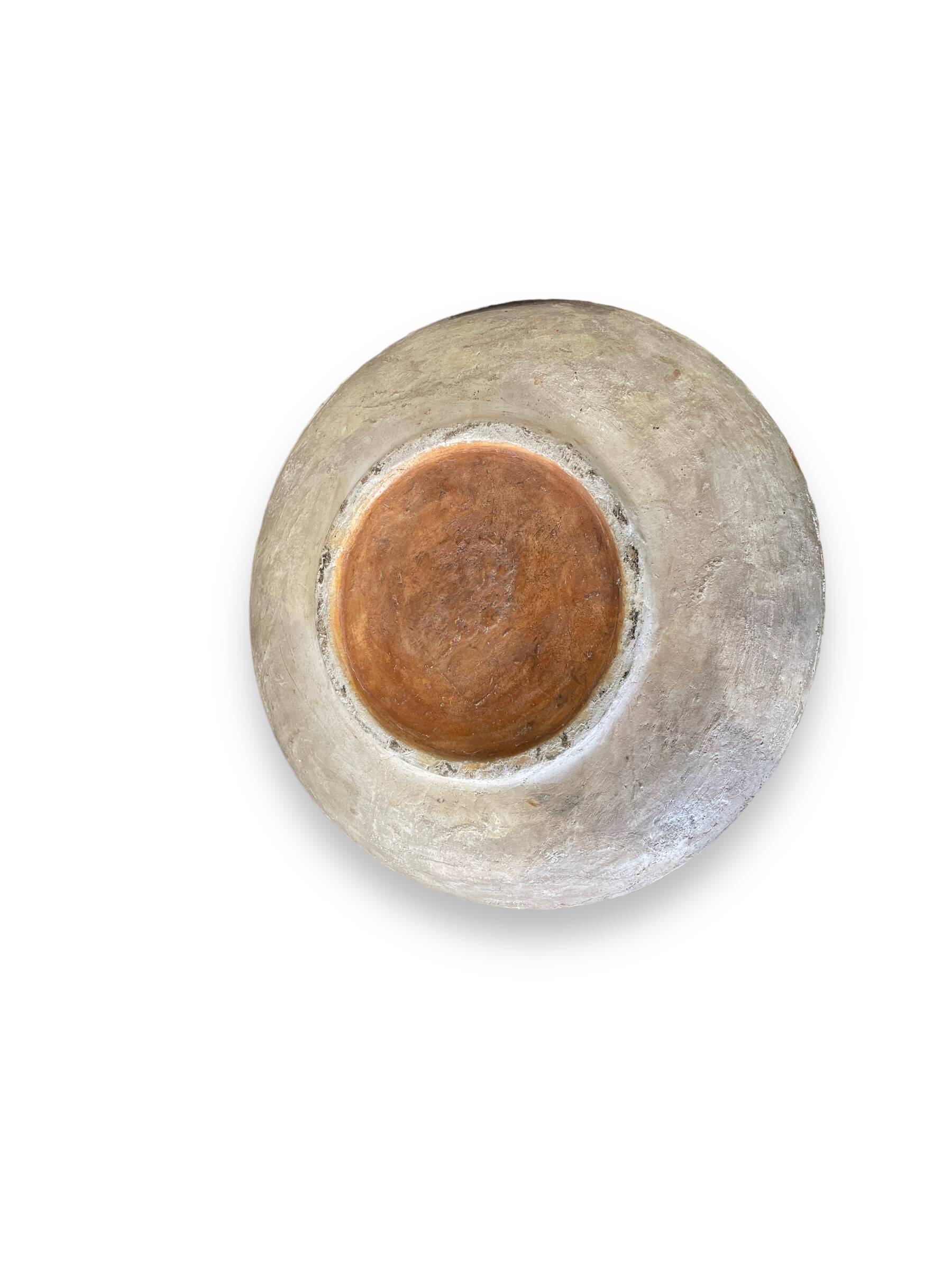 Helen Mai Important Dish In Terracotta And Glazed Porcelain Female Nude