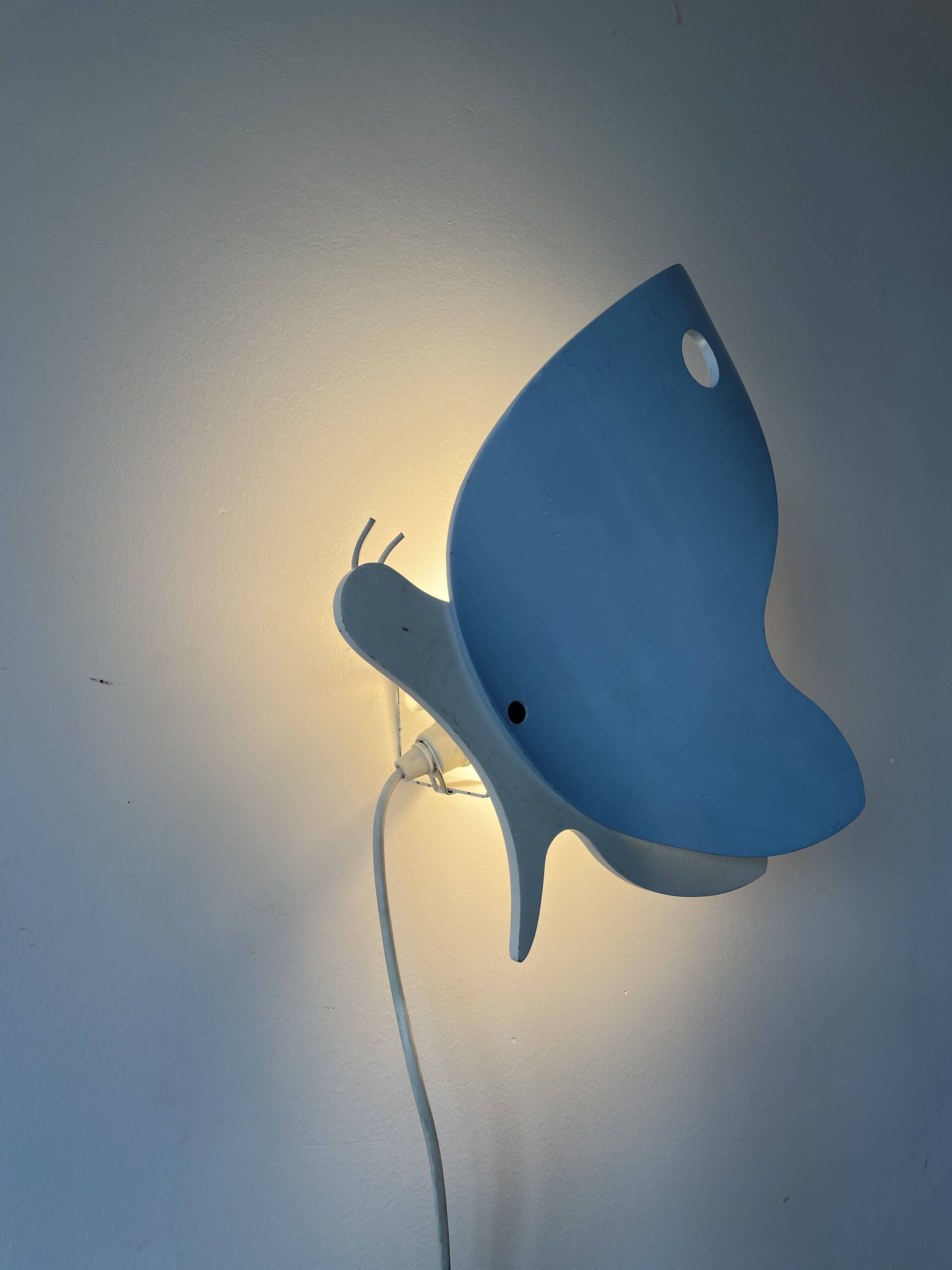 Vintage bogo france butterfly wall light