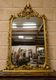 Large carved and gilded wooden mirror – Rococo decor – 20th century