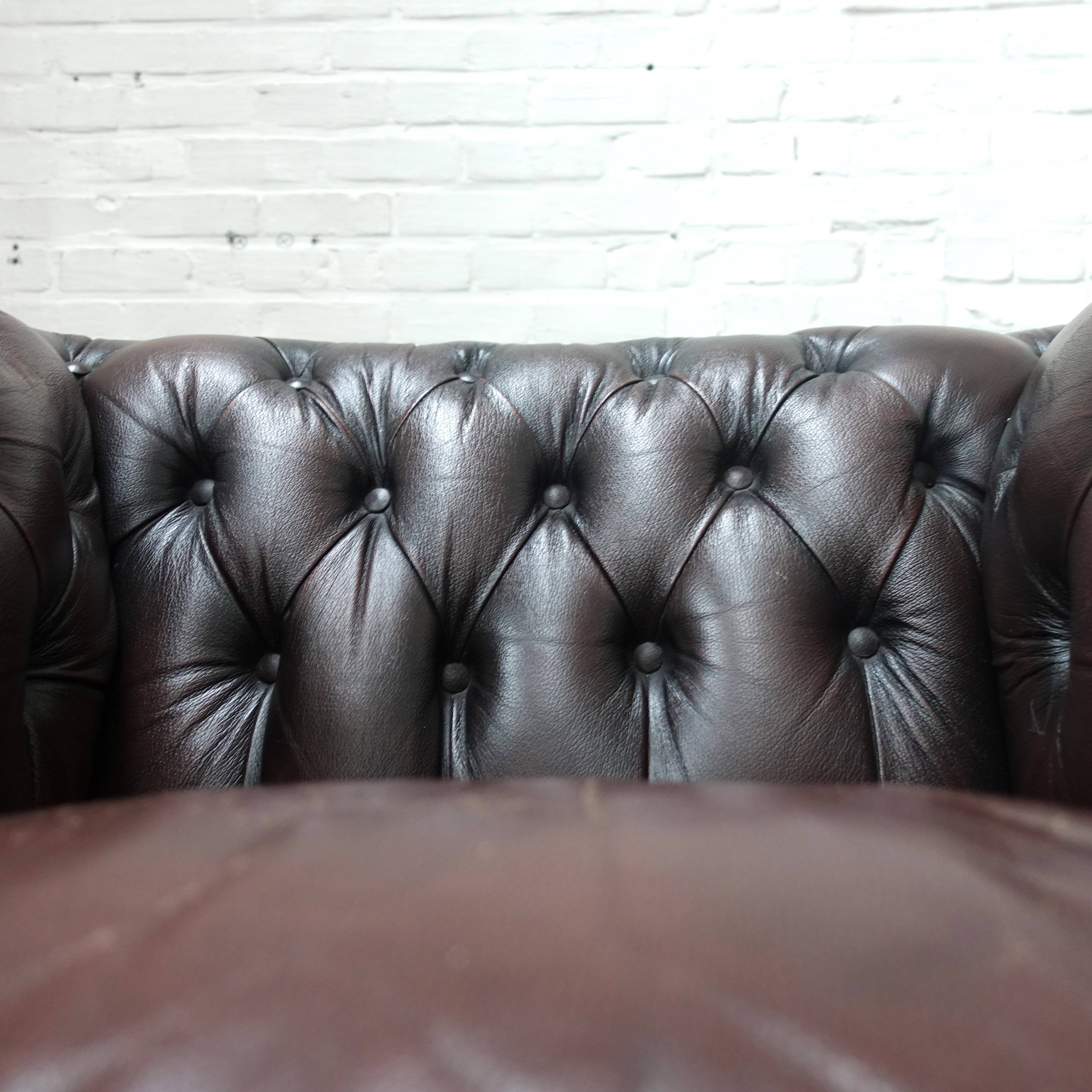 Vintage Chesterfield club fauteuil