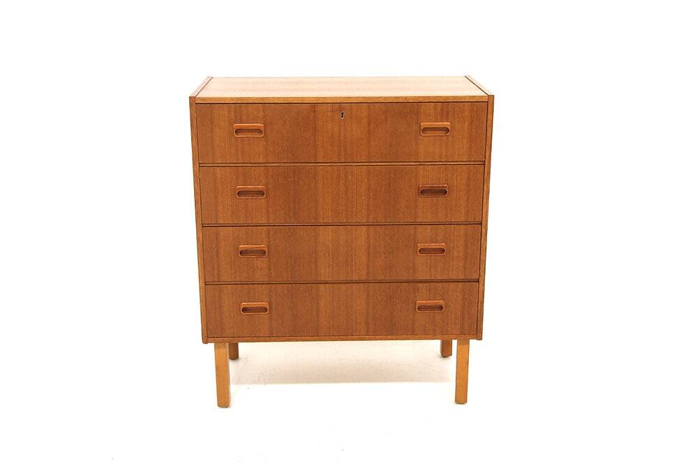 Commode scandinave en teck, Suède, 1960