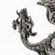 Fruit knife stand, Art Nouveau, silver-plated brass, Fraget, Poland, 19th century