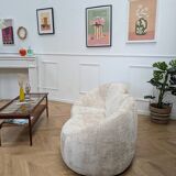 Pumpkin designer sofa by Pierre Paulin