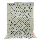 Handmade Moroccan Berber rug 245 X 148 CM