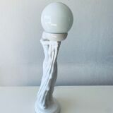 Lampe danseuse nue en céramique