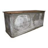 Antique shop counter