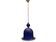 Vintage Murano Colbalt Blue Glass Pendant Light, Italy, 1980s