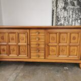 Solid oak sideboard from the 40s