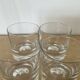 Kosta Boda Set of 4 Whiskey Glasses with Bubble Base
