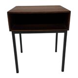 Vintage Pastoe bedside table side table 1960s teak veneer