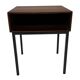 Vintage Pastoe bedside table side table 1960s teak veneer