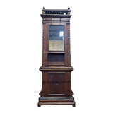 Coat rack - Solid walnut wardrobe 1900