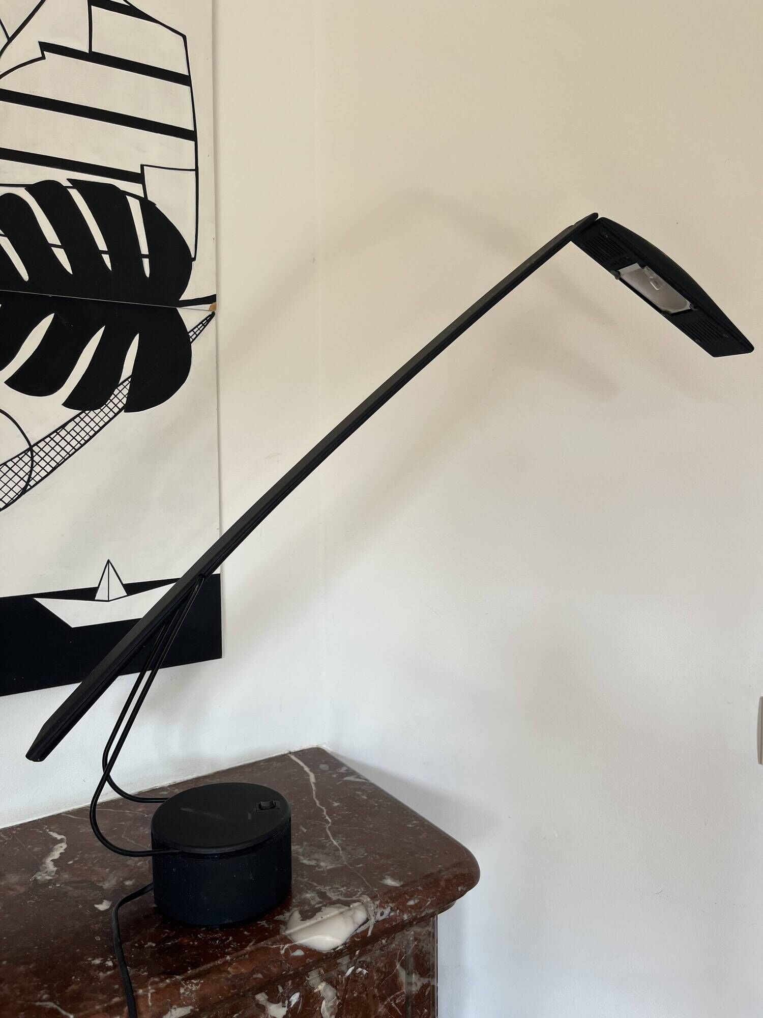 Mario Barbaglia & Marco Colombo, Dove desk lamp, Milan, Italy 70s