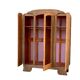 Armoire parisienne art déco chêne massif brut