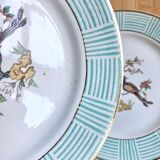 Dessert plates Badonviller 50s