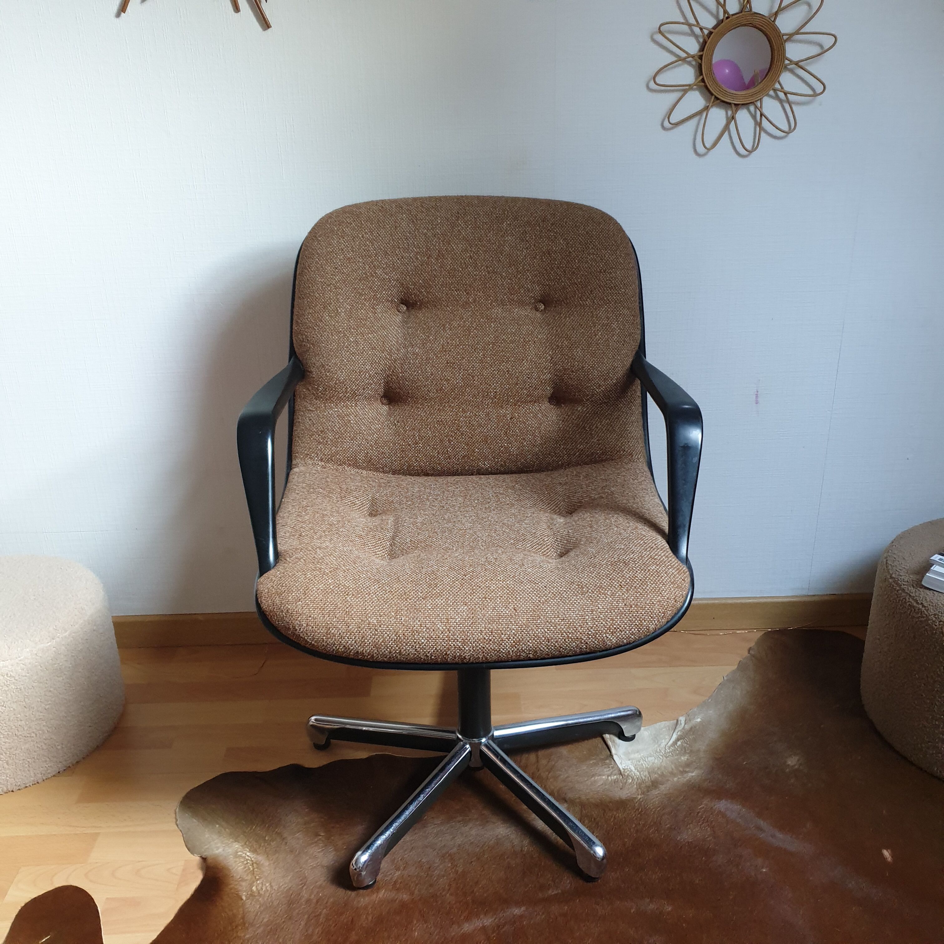 Fauteuil vintage par Randall Buck, Strafor