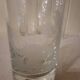 Grands verres en cristal krosno