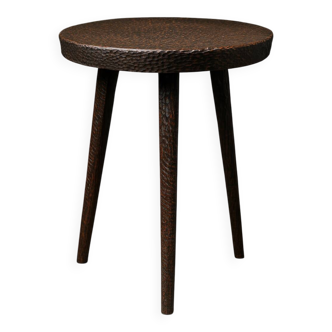 Table d'appoint ou tabouret dans le goût des Ateliers de Marolles 1950