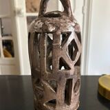 openwork ceramic lamp