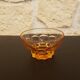 18 coupelles verre rose pied étoile