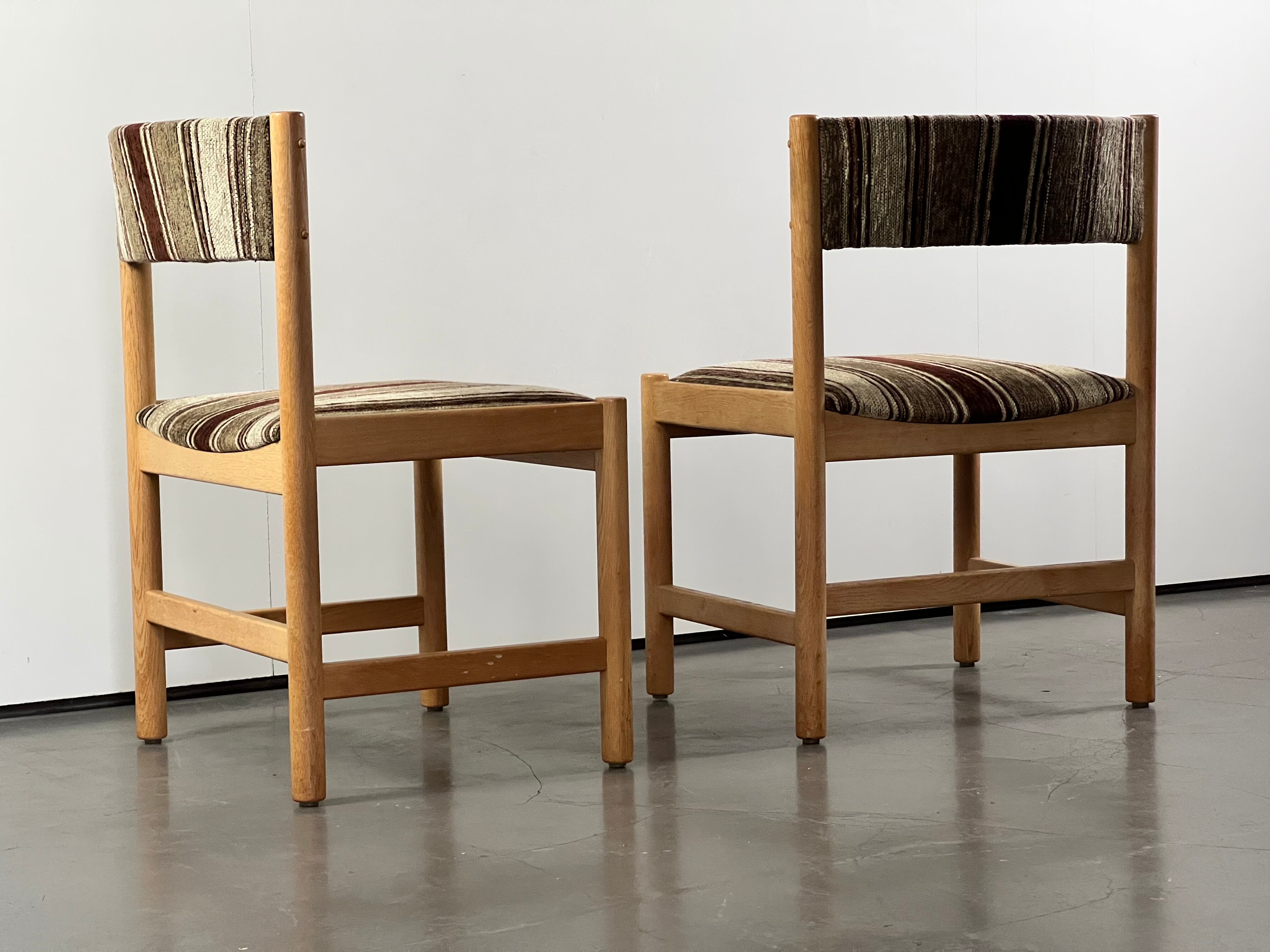 Pair of Borge Mogensen Chairs for Karl Anderson, signed