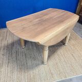 Vintage farmhouse coffee table with flaps