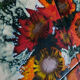 Carreaux en céramique bouquet Vallauris 1970