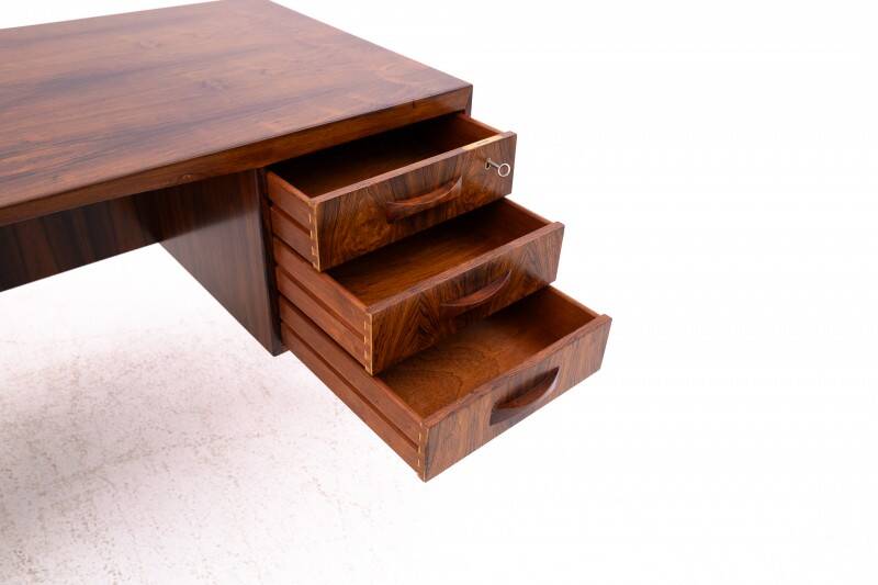 Danish desk from the 1960s. After renovation.