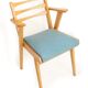 Chaise à accoudoirs années 50