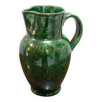 Ceramic pitcher Vallauris 1960s