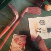 Golf I frame, art print on paper by "Mr. Harrison"