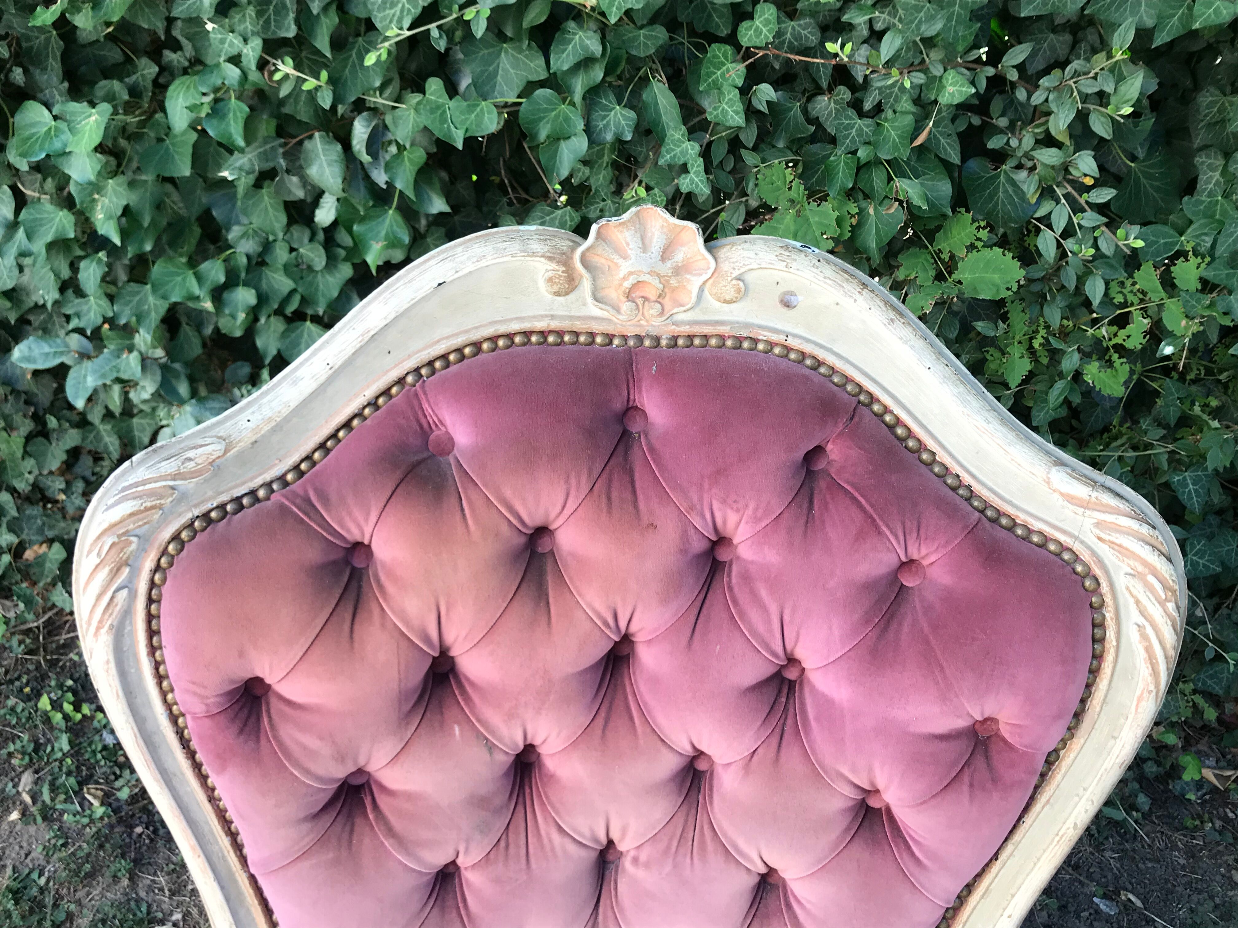 Louis XV-style armchair