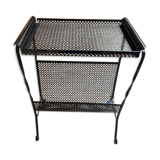 Porte revue table d'appoint metal perforé
