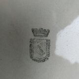 Marine decorative dish of the 30s by Saint-Amand