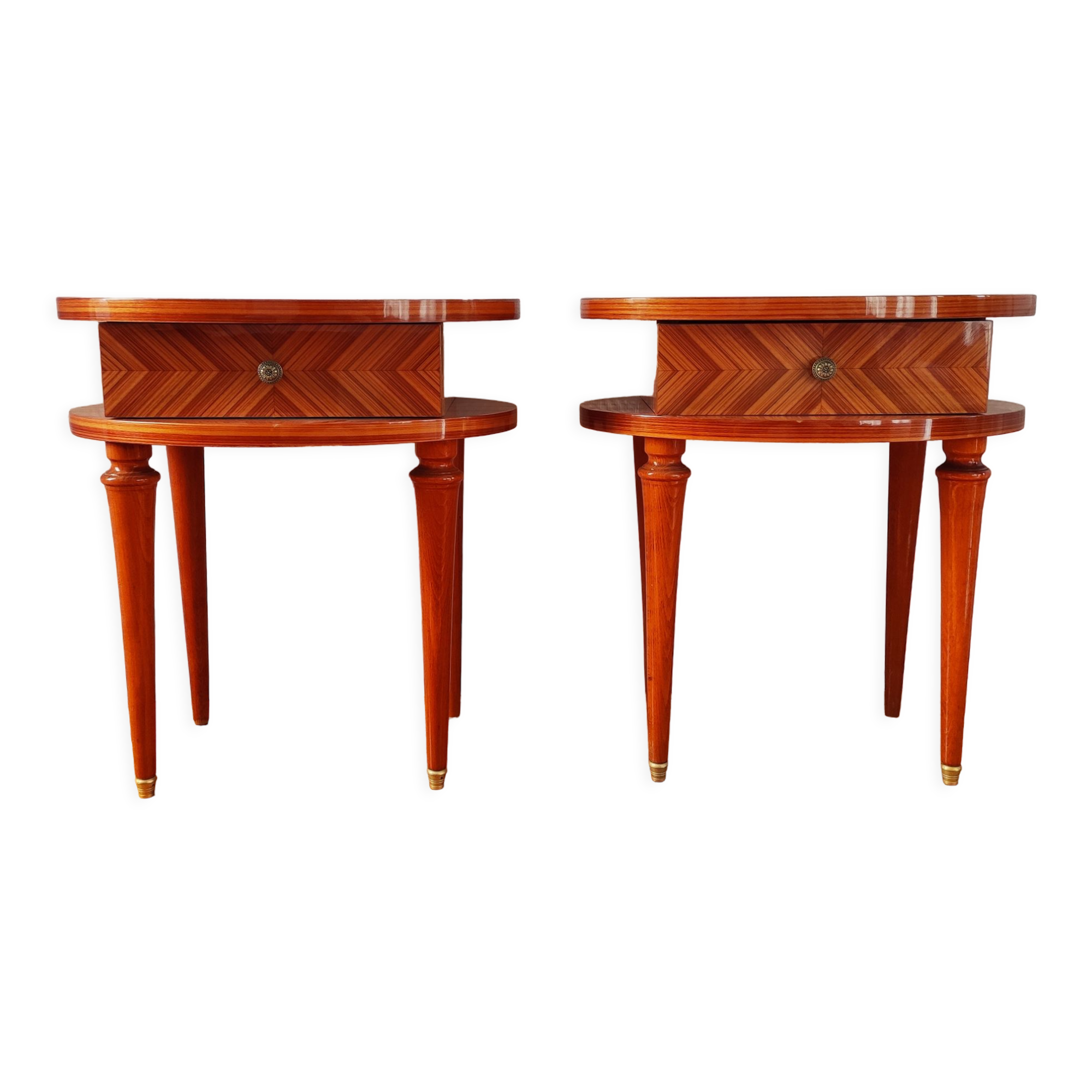 Pair of vintage bedside tables